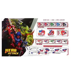 ست دستکش و تفنگ تار پرتاپ کن مرد عنکبوتی - ارمغان کودک