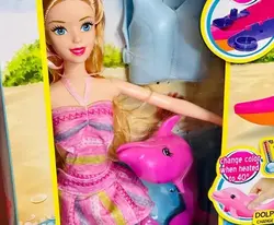 عروسک باربی با جت اسکی کد ba137