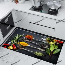 فرشینه اشپزخانه ادویه و سبزیجات