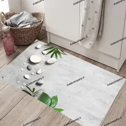 فرشینه طرح طوسی با برگ