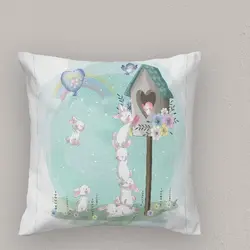 کوسن طرح کودک ابرنگی