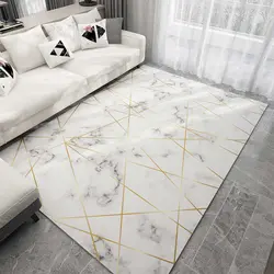 فرشینه طرح سنگ با رگه مشکی