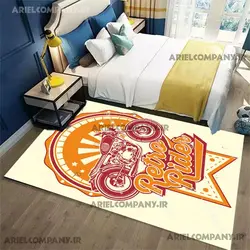 فرشینه کودک و نوجوان طرح موتور قرمز