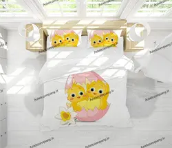 روتختی کودک طرح جوجه زرد