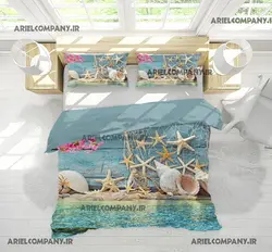 روتختی فانتزی طرح ساحل و مرجان و صدف