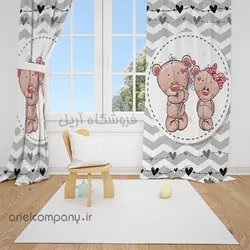 مدل پرده جدید اتاق خواب کودک