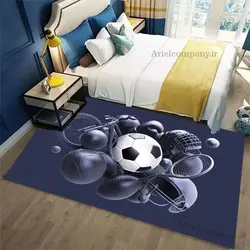 فرشینه پسرانه طرح توپ و موتور