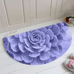 فرشینه نیم دایره طرح کاکتوس