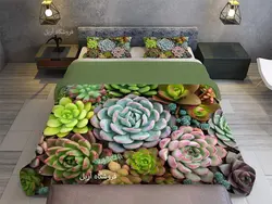 روتختی دونفره طرح گل کاکتوس