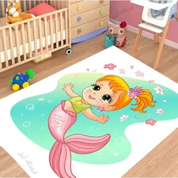 فرشینه طرح پری دریایی