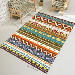 فرشینه طرح گلیم سنتی