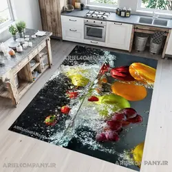 خرید فرشینه آشپزخانه مدل میوه در آب