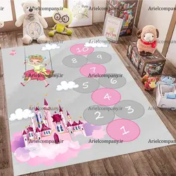 فرشینه طرح لی لی بازی کودکانه