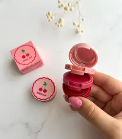 رژگونه و رژلب گیلاسی 3 طبقه شی‌گلم