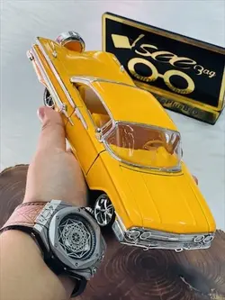 خرید ماکت ماشین فلزی مدل 1960 Chevrolet Impala شورولت ایمپالا - وانسی پلاس