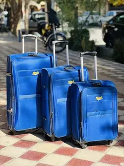 چمدان برزنتی چهار چرخ مارک MAX مک دسته منچستر درجه 1 وارداتی (بزرگ،متوسط،کوچک) - وانسی پلاس
