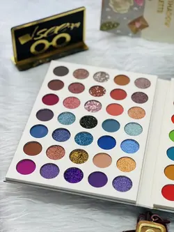 پالت سایه مدل کتابی 70تایی مارک mi weiwei - وانسی پلاس اصفهان