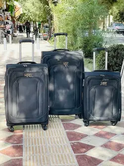 چمدان مسافرتی چهارچرخ گابل (Gabol) برزنتی وارداتی قفل tsa ( سه تیکه ) - وانسی پلاس