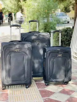 چمدان مسافرتی چهارچرخ گابل (Gabol) برزنتی وارداتی قفل tsa ( سه تیکه ) - وانسی پلاس