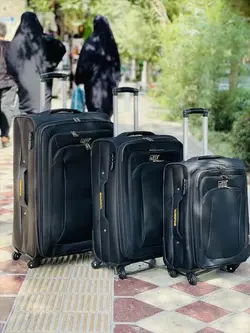 چمدان مسافرتی چهارچرخ گابل (Gabol) برزنتی وارداتی قفل tsa ( سه تیکه ) - وانسی پلاس