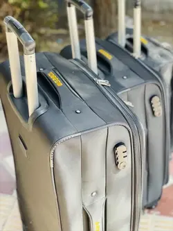 چمدان مسافرتی چهارچرخ گابل (Gabol) برزنتی وارداتی قفل tsa ( سه تیکه ) - وانسی پلاس