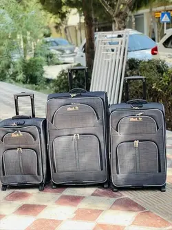 چمدان مسافرتی دو چرخ سه تیکه دسته جلیقه ای اعلاء مارک پلو/مک،... تولیدی وانسی نقدی اقساطی چک صیادی کارمندی کاسب - وانسی پلاس