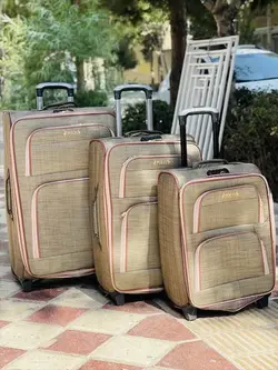 چمدان مسافرتی دو چرخ سه تیکه دسته جلیقه ای اعلاء مارک پلو/مک،... تولیدی وانسی نقدی اقساطی چک صیادی کارمندی کاسب - وانسی پلاس