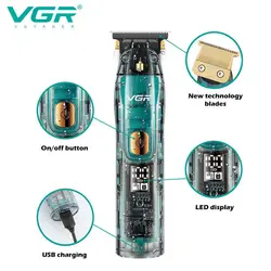 ماشین اصلاح وی جی آر مدل v-961 ا VGR V-961 Hair Trimmer - وانسی پلاس