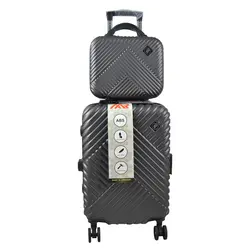 چمدان نشکن چهار تیکه ام آر طوسی روشن - ست کامل ا Mr - وانسی پلاس