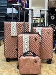 چمدان نشکن چهار تیکه ام آر طوسی روشن - ست کامل ا Mr - وانسی پلاس