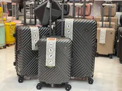 چمدان نشکن چهار تیکه ام آر طوسی روشن - ست کامل ا Mr - وانسی پلاس