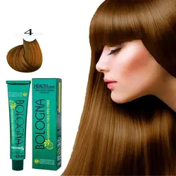 رنگ مو بلونیا سری طبیعی شماره ۴ حجم 100 میلی لیتر رنگ قهوه ای _ BOLOGNA