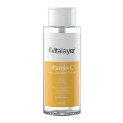 محلول پاک کننده آرایش میسلار ویتامین سی ویتالیر – VITALAYER