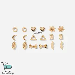 گوشواره دخترانه ۹ عددی SHEIN