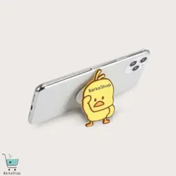 پایه نگهدارنده موبایل پاپ سوکت Shein طرح جوجه زرد کد ۱۸