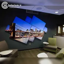 ویدئو وال هایک ویژن ۵۵ اینچ (دیوار ویدئویی) با بزل ۳.۵mm