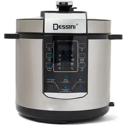 زودپز برقی دسینی 1000 وات 6 لیتر مدل 6006 ا Dessini 6006 Electric Pressure Cooker 6L - گیوامال