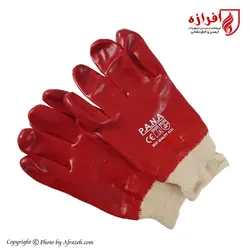 دستکش ایمنی ضد اسید مچ کشباف پانا