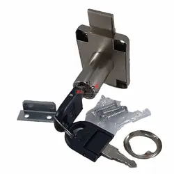 قفل ام دی اف گلو بلند دو پله بلو 32 میلیمتر BLUE