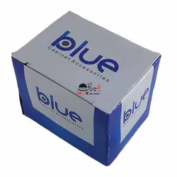 قفل ام دی اف گلو بلند دو پله بلو 32 میلیمتر BLUE