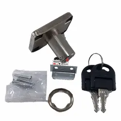 قفل ام دی اف گلو بلند دو پله بلو 32 میلیمتر BLUE