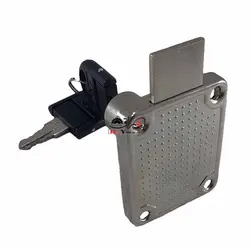 قفل ام دی اف گلو بلند دو پله بلو 32 میلیمتر BLUE