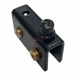 لولا شیشه پاشنه ایی سیاه جهان استیل ورق 2MM