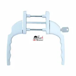 دستگیره بار یک طرف کلید خور آکپن ترکیه UPVC دو جداره