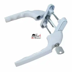 دستگیره بار یک طرف کلید خور آکپن ترکیه UPVC دو جداره