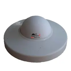 ضربه گیر پشت دری گرد پلاستیکی سفید تخم مرغی