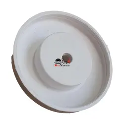 ضربه گیر پشت دری گرد پلاستیکی سفید تخم مرغی