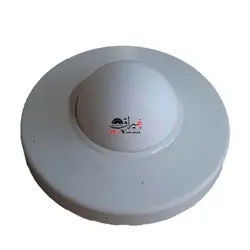 ضربه گیر پشت دری گرد پلاستیکی سفید تخم مرغی