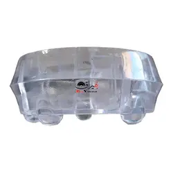 پایه گرد کریستالی شیشه ایی مواد نو ارتفاع 30 میلیمتری