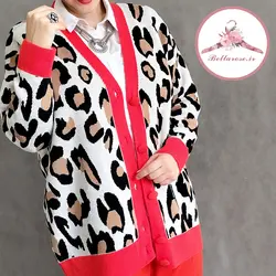 ژاکت طرح پلنگی ترک کد 192